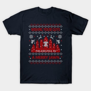 FUNNY YOUSE GUYS PHILLY UGLY CHRISTMAS SWEATER JAWN PHILADELPHIA T-Shirt